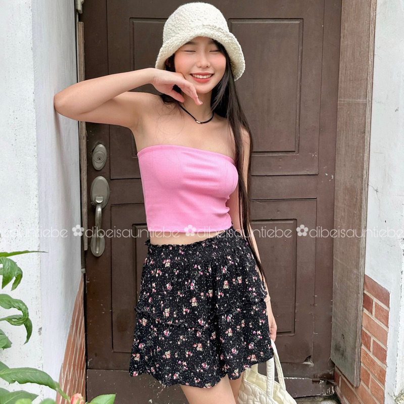 ✿ dìBé | Ribbed Tube Top