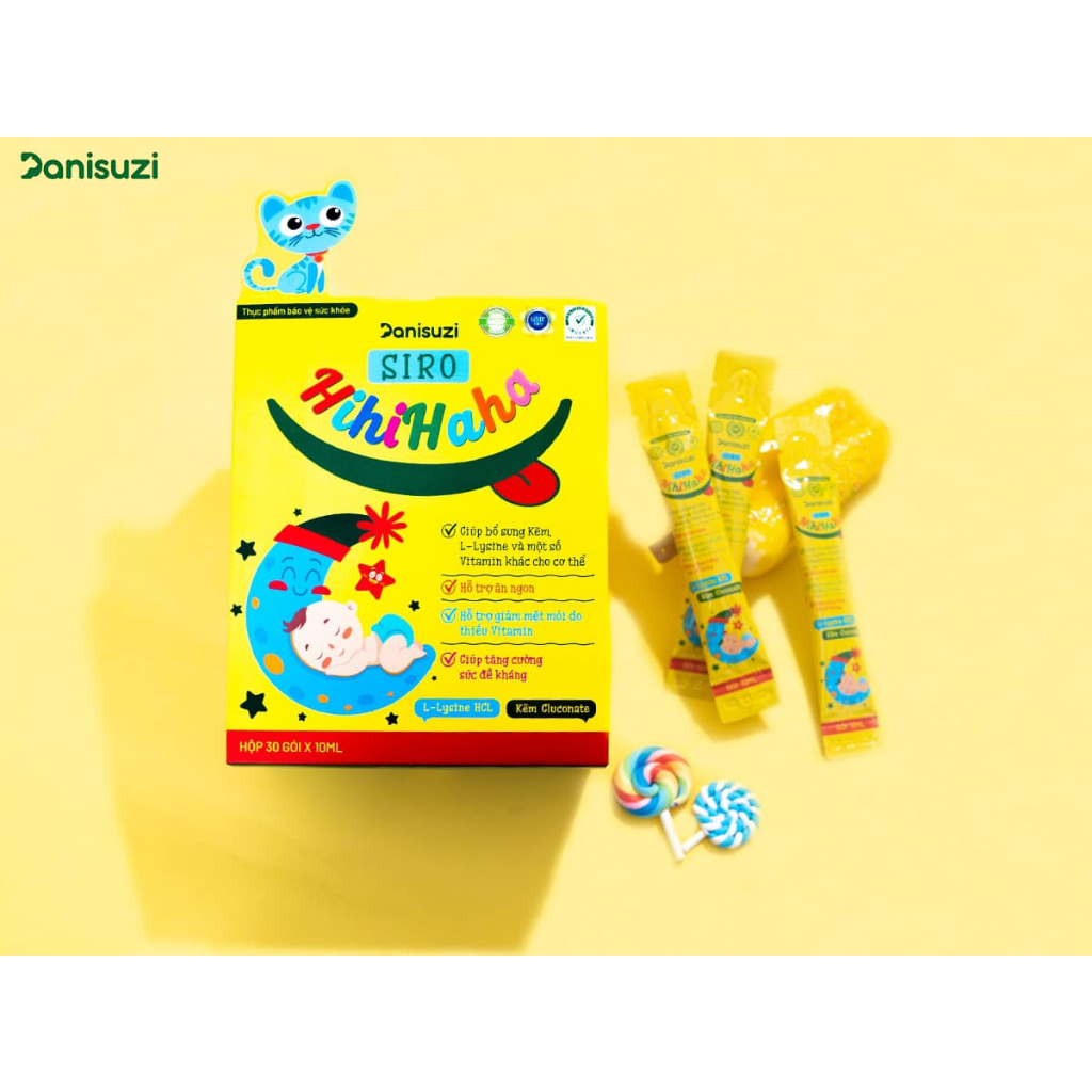 Combo 2 Siro Ăn Ngon Cho Bé Hihihaha Danisuzi HUYỀN PHI  Hỗ Trợ Ăn Ngon, Ngủ Ngon