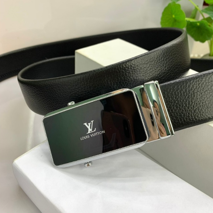 Thắt lưng nam công sở dây nịt nam khóa lăn cao cấp bản 3,5cm