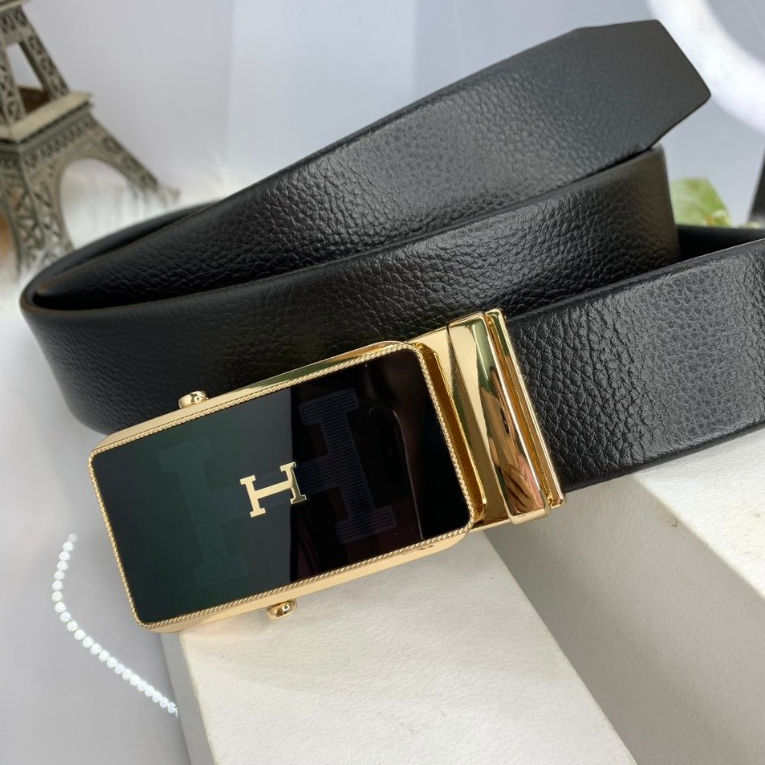 Thắt lưng nam công sở dây nịt nam khóa lăn cao cấp bản 3,5cm