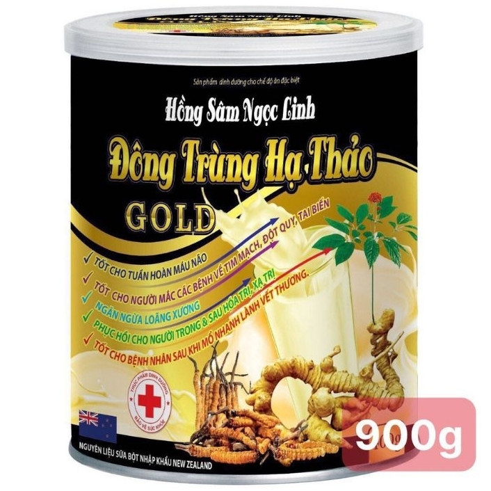 Sữa Hồng Sâm Ngọc Linh Đông Trùng Hạ thảo giúp bồi bổ sức khoẻ, tăng đề kháng, ăn ngủ ngon