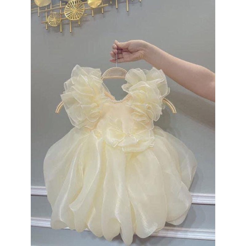Đầm bé gái ,váy công chúa bí ngô phồng cho bé gái C30