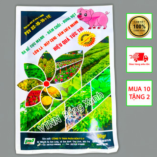 Phân bón 32-10-10+te bung chồi đâm tược nhú đọt cực nhanh, mạnh rễ xanh cây mập đọt siêu bung chèo