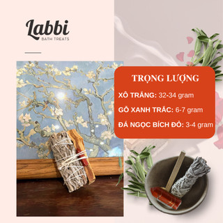 [Labbi] Combo xông nhà sức khoẻ dồi dào [ĐÁ NGỌC BÍCH ĐỎ]