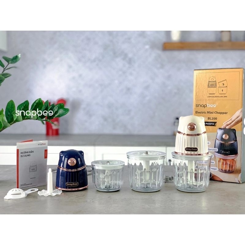 Cối thủy tinh máy xay snapbee 0.3l