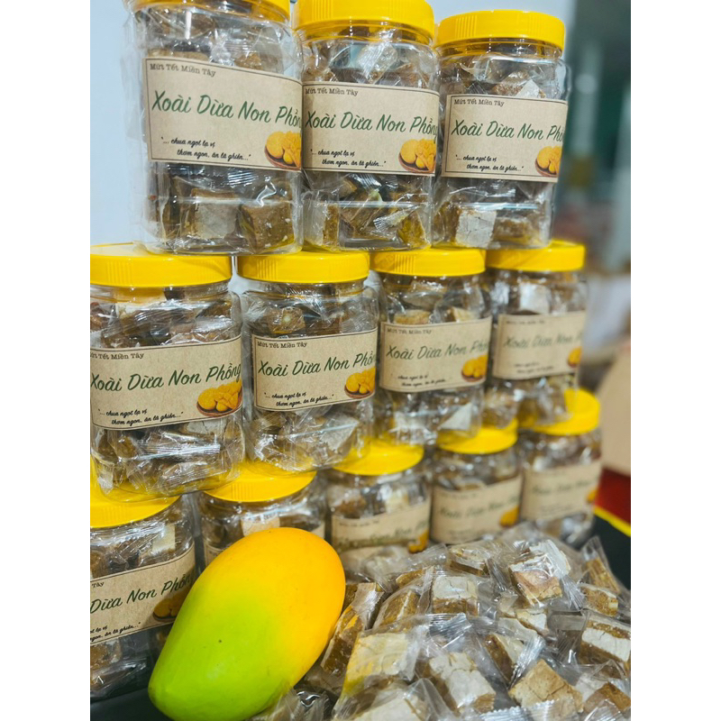 Xoài dừa non phồng 500gr