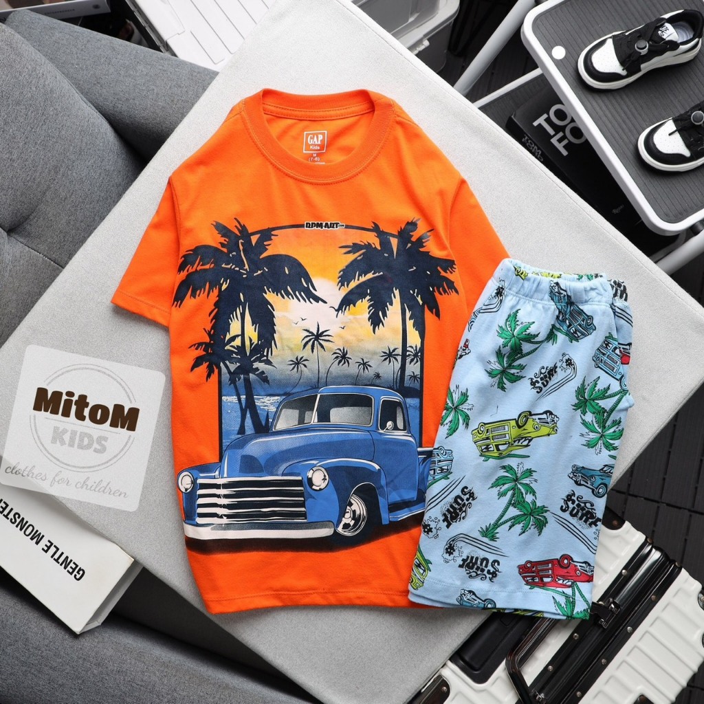 Đồ size đại bé trai G.A.P ♥️ FREESHIP ♥️ chất cotton xuất khẩu, size đại, hình in không nổ