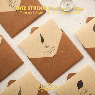 Thiệp ONZ - Thiệp quà tặng vintage, thiệp chúc mừng, thiệp cảm ơn, thiệp Giáng sinh dễ thương