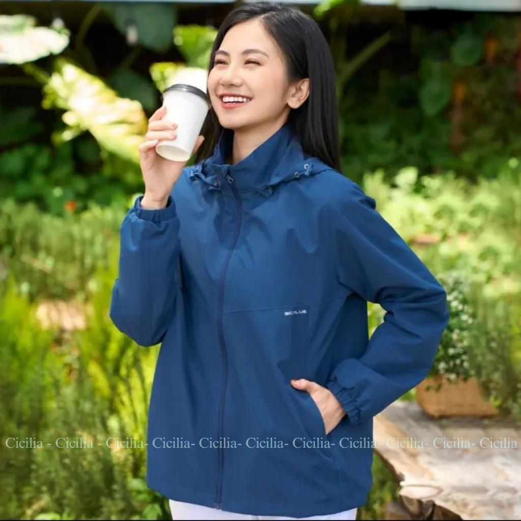 Áo Gió Nữ Đẹp Cao Cấp Đẹp 2 Lớp Mới Nhất 2023, Áo Gió Nữ Có Mũ Đẹp 3C Cicilia