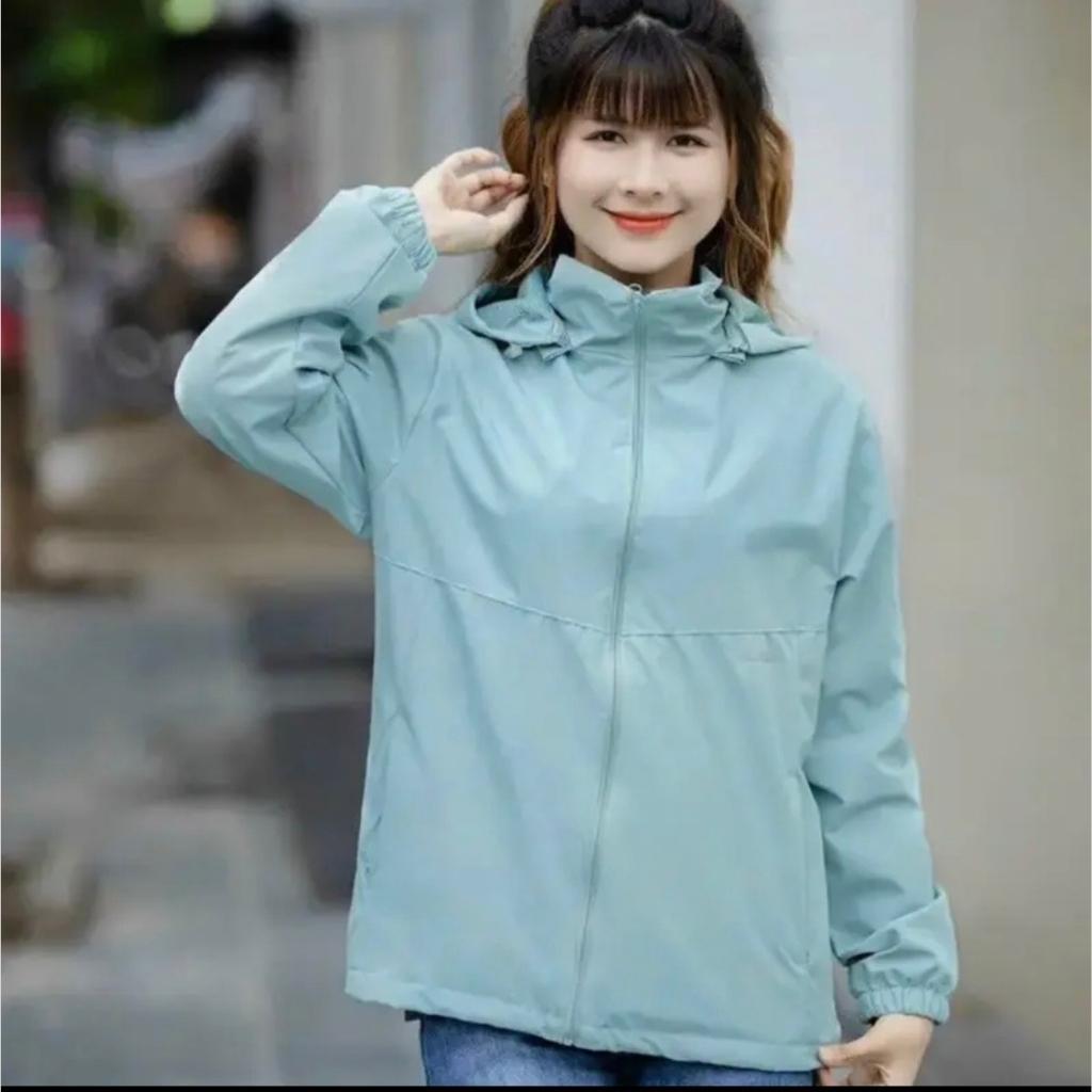 Áo Gió Nữ Đẹp Cao Cấp Đẹp 2 Lớp Mới Nhất 2023, Áo Gió Nữ Có Mũ Đẹp 3C Cicilia