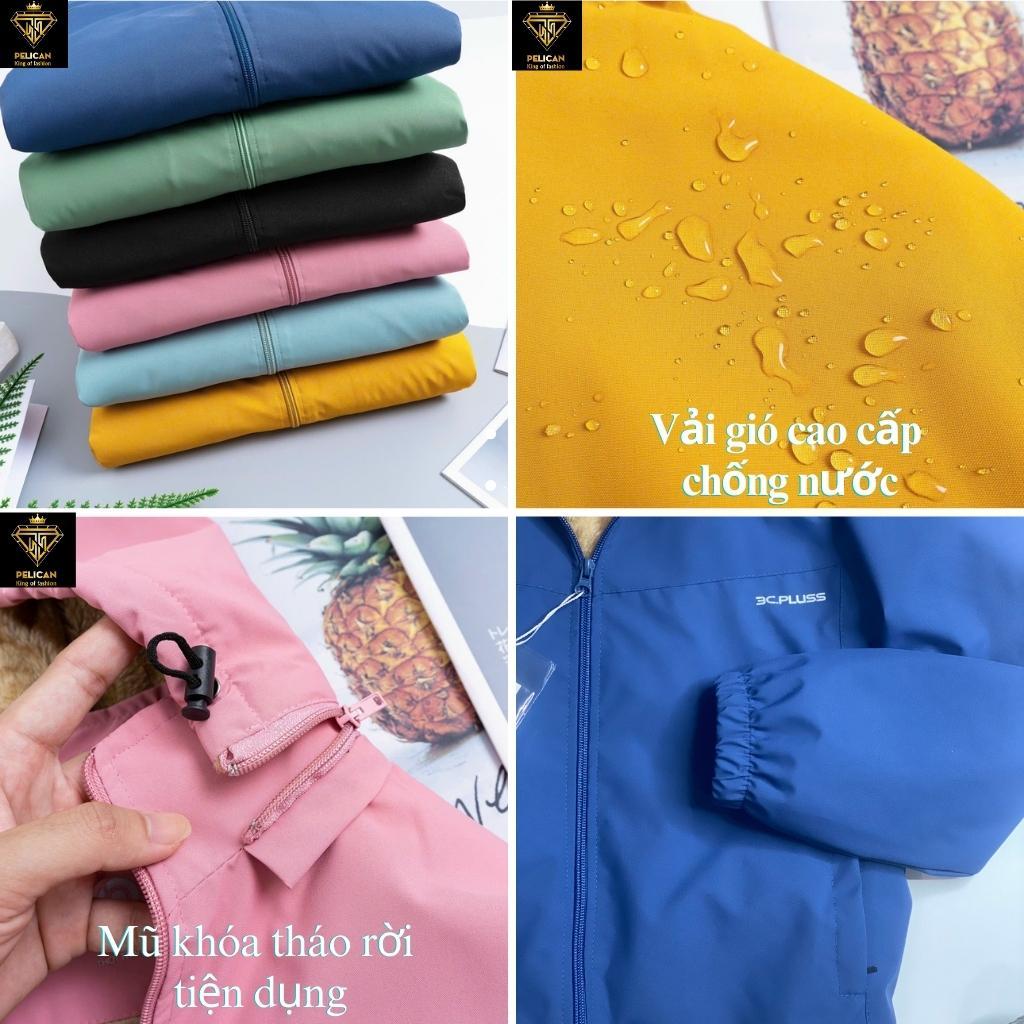 Áo Gió Nữ Đẹp Cao Cấp Đẹp 2 Lớp Mới Nhất 2023, Áo Gió Nữ Có Mũ Đẹp 3C Cicilia