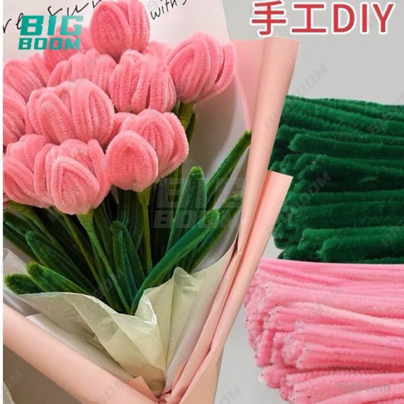 100 sợi Kẽm Lông Kẽm Nhung 6mmx30cm