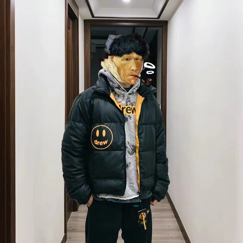 Tổng hợp mẫu áo in hình mặt cười SS2024, áo Hoodie Justin Bieber, màu đen BapeVN