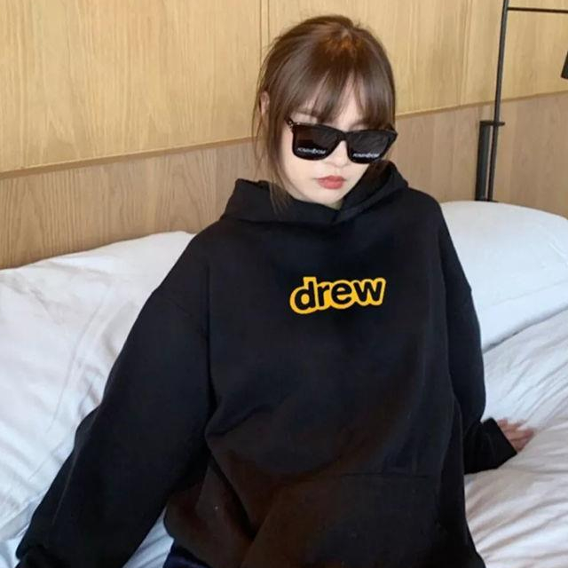 Tổng hợp mẫu áo in hình mặt cười SS2024, áo Hoodie Justin Bieber, màu đen BapeVN