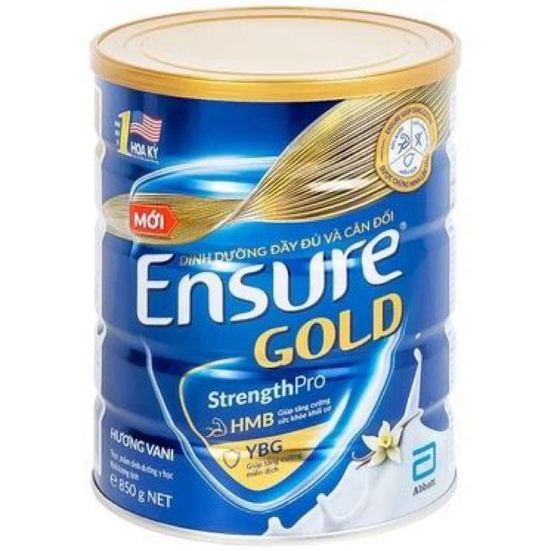 Sữa Bột Ensure Gold Lon 850g