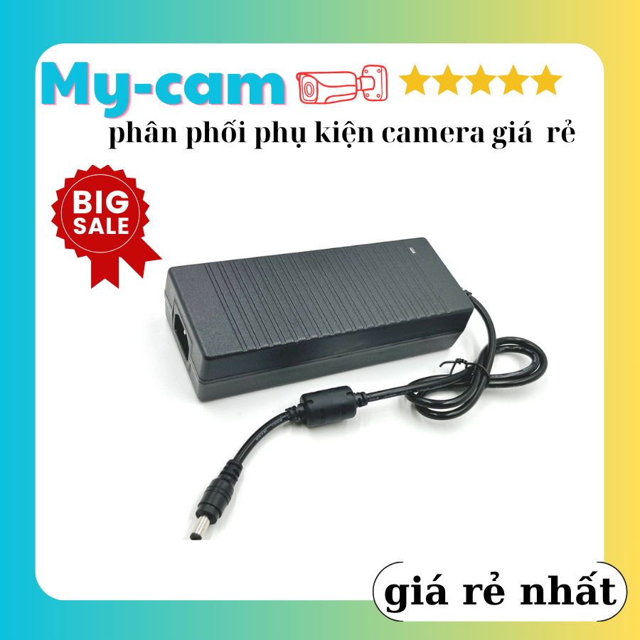 Nguồn Acbel 12V 10A Chính hãng có đèn báo, 12V 10A, Nguồn Adapter 12v -10A 120w chuyên dùng cho máy bơm mini, bơm đôi 7A