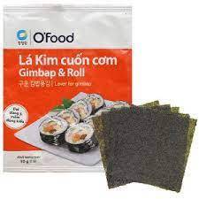Làm Kimpap Gói Lá kim cuốn cơm 10g
