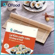 Làm Kimpap Gói Lá kim cuốn cơm 10g (5 lá)