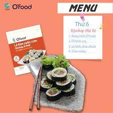 Làm Kimpap Gói Lá kim cuốn cơm 10g (5 lá)