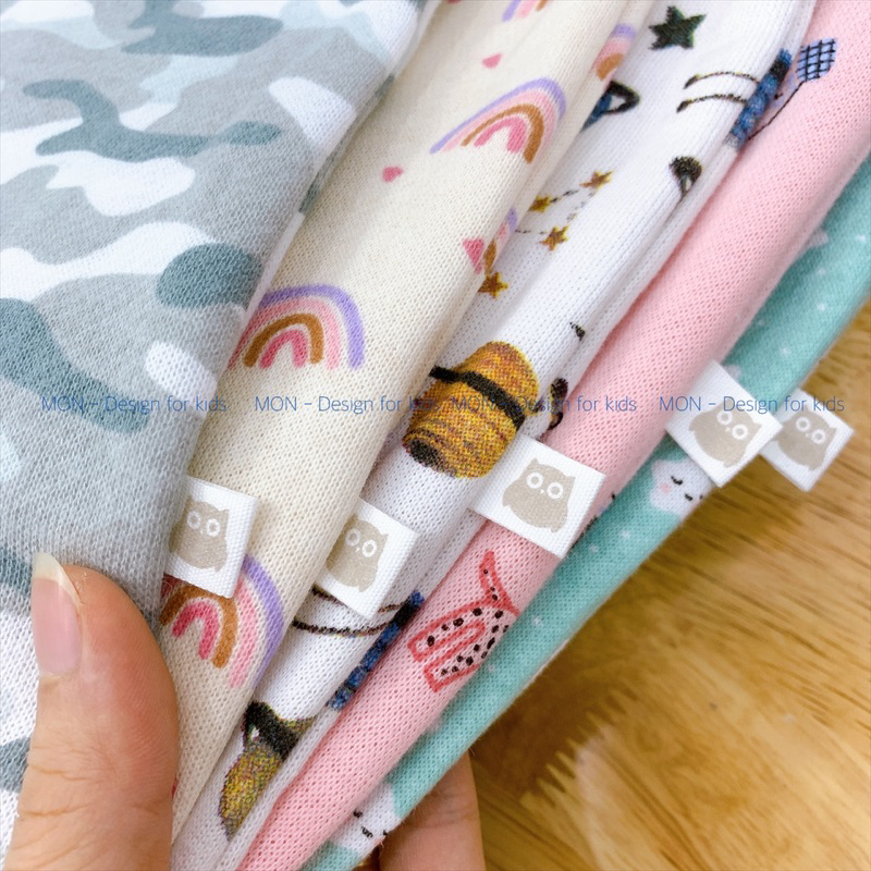 Sleepsuit nỉ bông KHÓA KÉO hàng xuất dư RED.WOOD bộ body dài tay liền tất cho bé