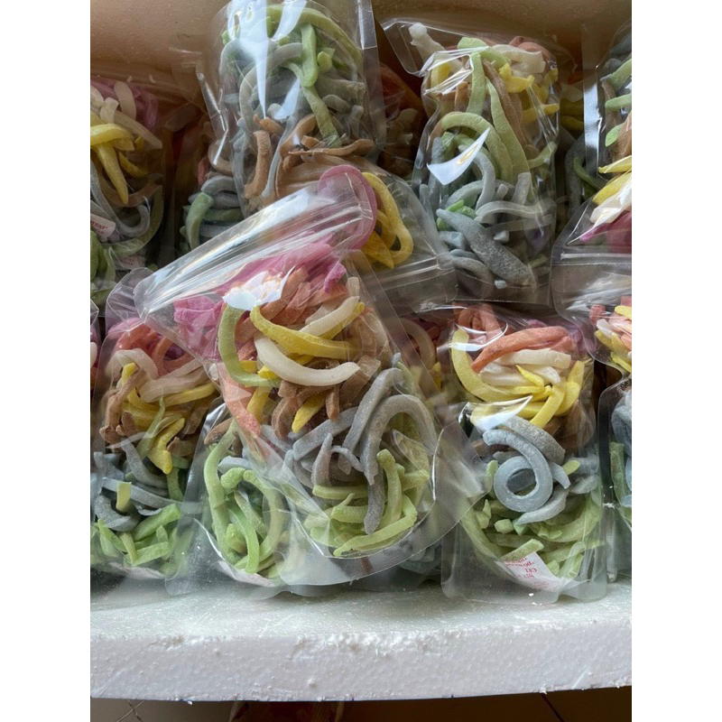 Mứt dừa non ngũ sắc 500gr