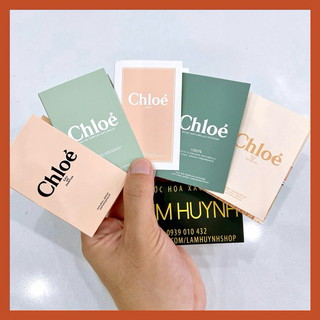 Vial nước hoa nữ chloe edp - l'eau - edp naturelle - rose tangerine - lumineuse 1,2ml