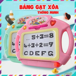 Bảng viết tự xóa thông minh, bảng gạt tự xóa cho bé học tập và vui chơi