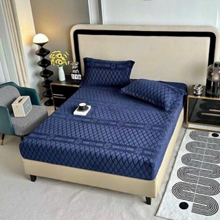 Bộ ga gối nỉ tuyết COCO chất liệu mềm mại siêu ấm cho mùa đông , Bộ 3 món ga giường vỏ gối nỉ lông cừu mẫu mới 2023