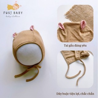 Mũ Tăm Lạnh Mềm Mát Mùa Hè Thu Buộc Dây Đáng Yêu Cho Bé 0-6 Tháng Tuổi (ĐƯỢC CHỌN MÀU)
