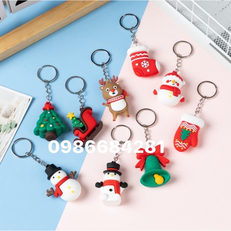 Móc Khoá Noel 3D, Quà Tặng Cho Bé