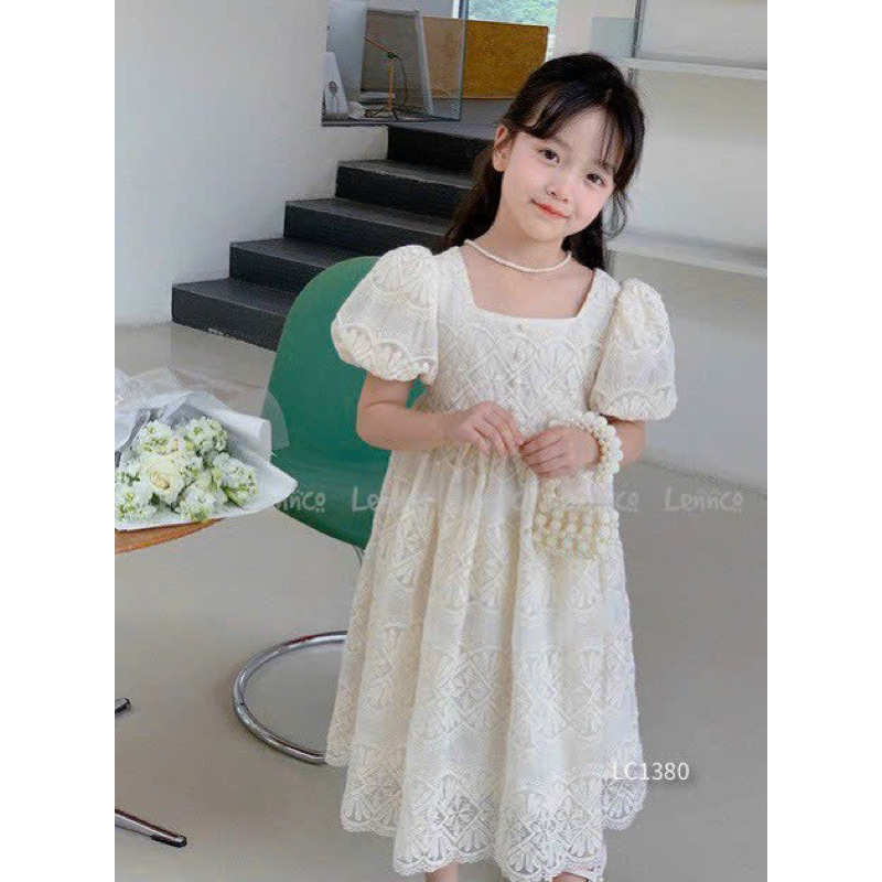 Váy bé gái  nhà mộc baby store 10-40kg v5353