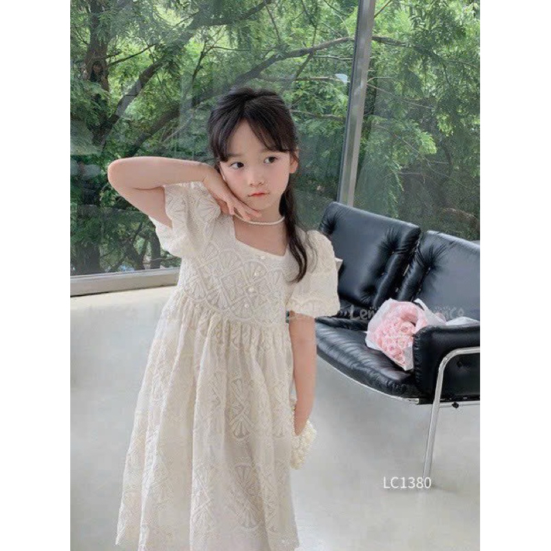 Váy bé gái  nhà mộc baby store 10-40kg v5353