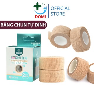 Băng chun y tế tự dính - Bảo vệ vết thương tránh nhiễm trùng, tự dính không cần ghim