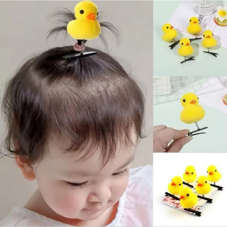 Kẹp tóc con gà kẹp tóc con vịt đáng yêu cho bé gái Shine Baby Closet
