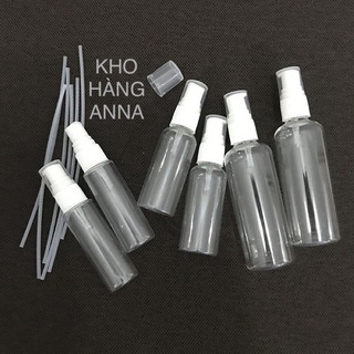 CHAI XỊT NHỎ GIỌT / PHUN SƯƠNG 30ML /50ML/ 100Ml - Lọ Chai nhựa Pet Trong suốt Chiết nước hoa
