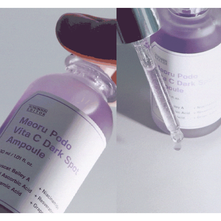 Tinh chất dưỡng sáng mờ thâm SUNGBOON EDITOR Meoru Podo VitaC Dark Spot