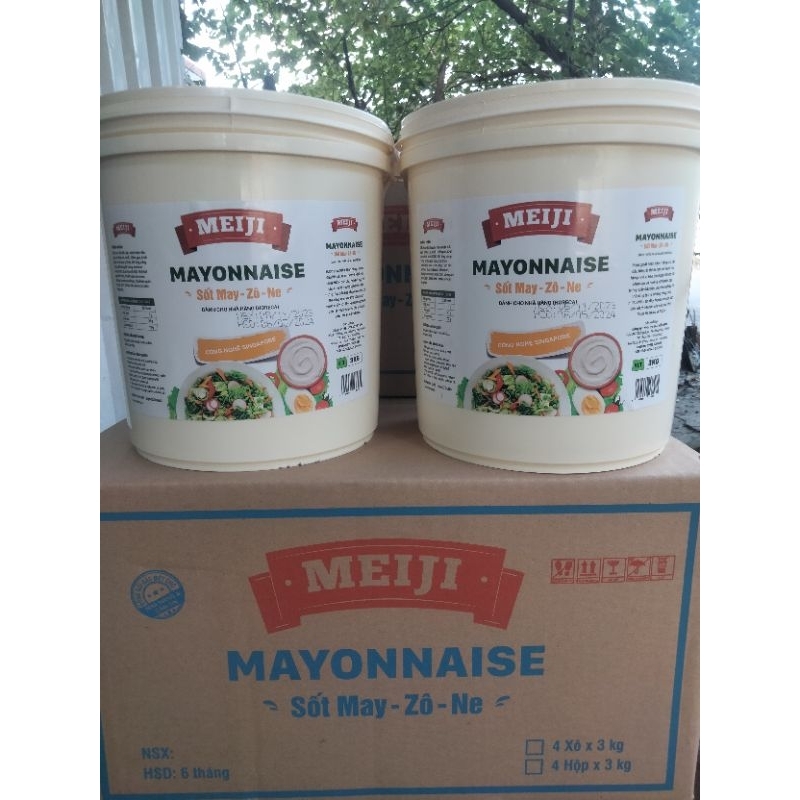 Xốt mayonnaise 3kg MEIJI