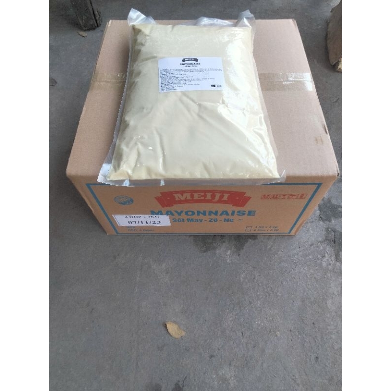 Xốt mayonnaise túi 3kg - MEIJI