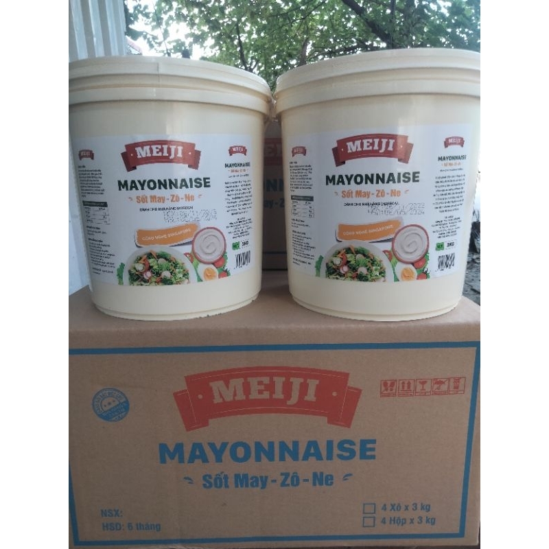 Xốt mayonnaise 3kg MEIJI