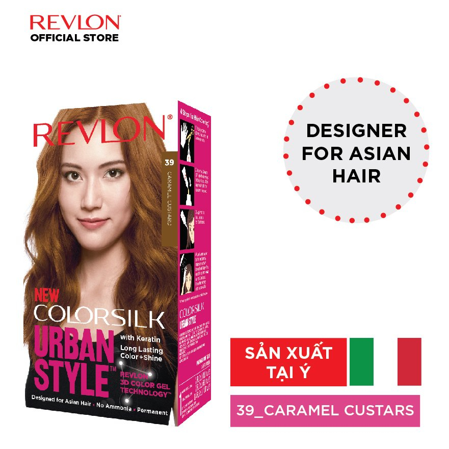 Nhuộm tóc thời trang Revlon Colorsilk Urban Style Ammonia Free Permanent 150ml - UR39