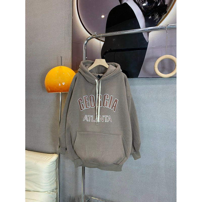 Áo hoodie nỉ mũ hai lớp GEORGIA Haiphuc TH6