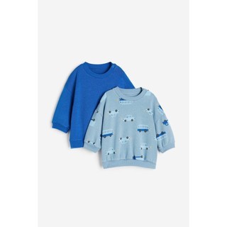 Sét 2 áo nỉ HM auth chính hãng săn sale cho bé