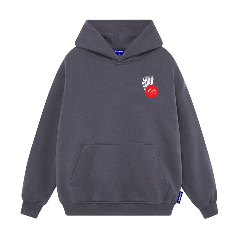 Áo hoodie nam nữ local brand unisex cặp đôi nỉ ngoại cotton form rộng có mũ xám đen dày CLOUDZY HD LANDMARK 81