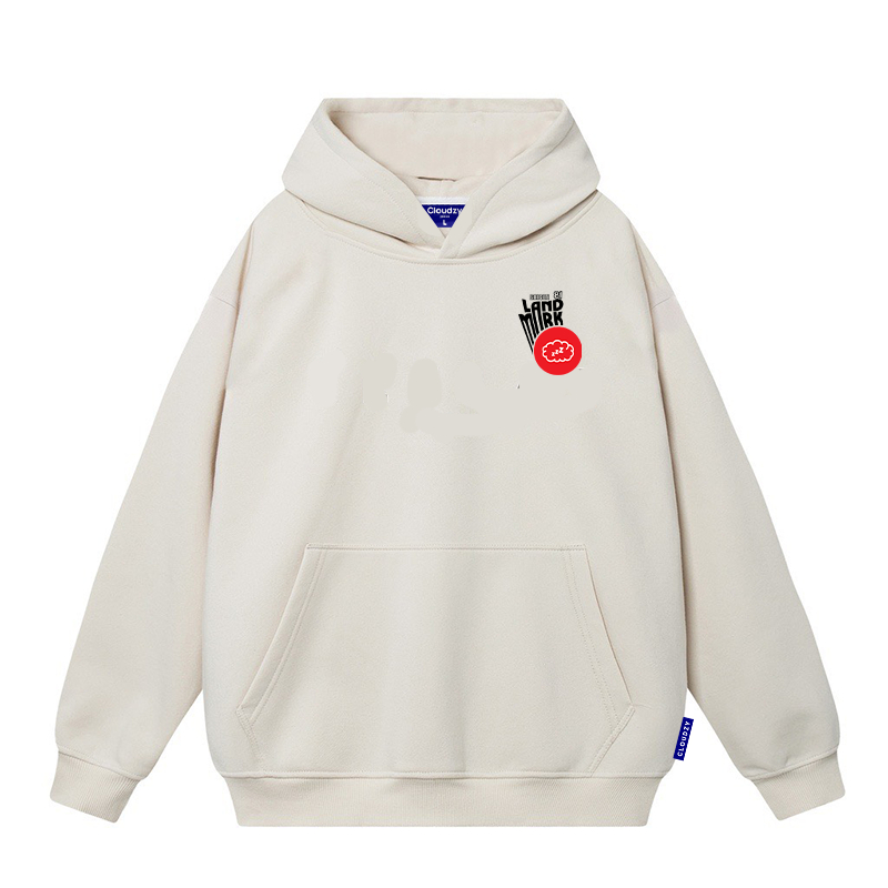 Áo hoodie nam nữ local brand unisex cặp đôi nỉ ngoại cotton form rộng có mũ xám đen dày CLOUDZY HD LANDMARK 81