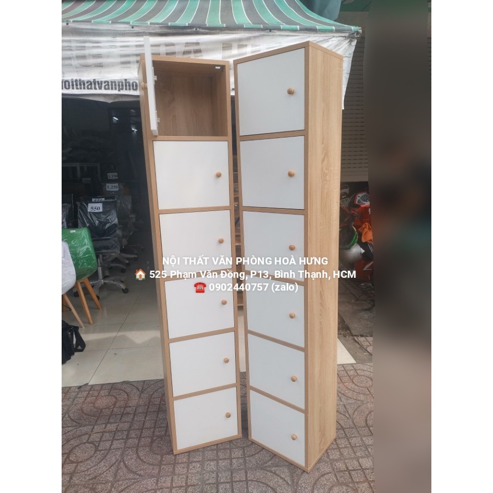 TỦ LOCKER 6 CÁNH CAO 180CM , FREE SHIP HCM