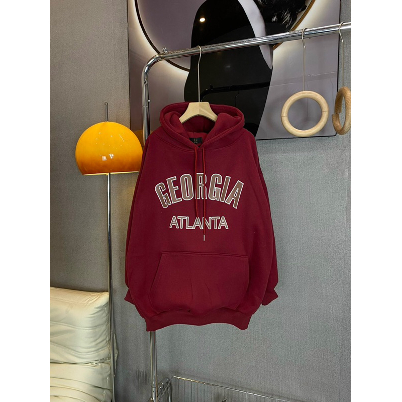 Áo hoodie nỉ mũ hai lớp GEORGIA Haiphuc TH6
