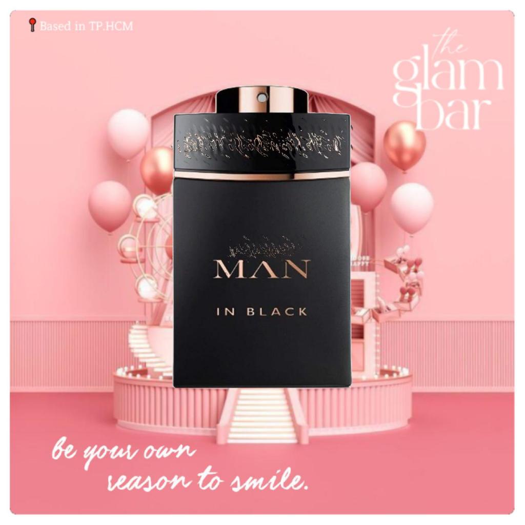 𝐭𝐡𝐞𝐠𝐥𝐚𝐦𝐛𝐚𝐫 ★ Nước Hoa M a n In Black For Men EDT 5ml/10ml/20ml