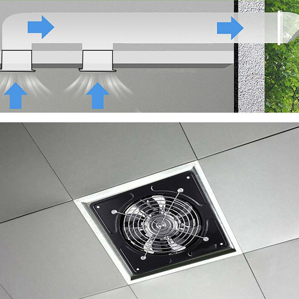 Quạt thông gió hút mùi