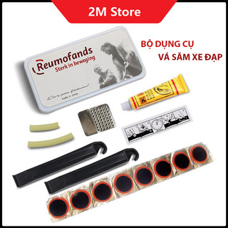 Bộ vá săm xe đạp đầy đủ 13 chi tiết - vá xe đạp chuyên dụng