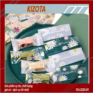 100 Túi kẹo nougat Cúc họa mi, bịch đựng trà hoa/bánh cookie - Kizota